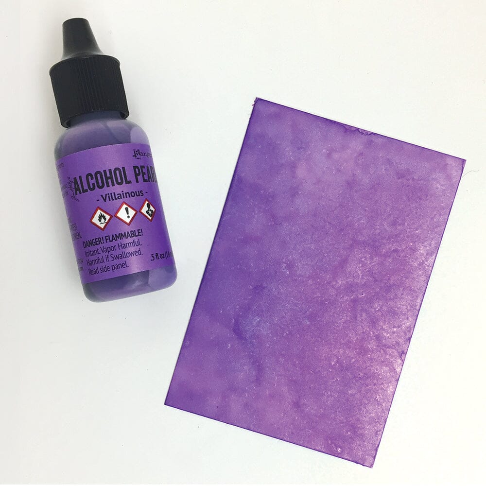Tim Holtz Alcohol Ink Pearls .5oz - Villainous - The Merri Artist - merriartist.com