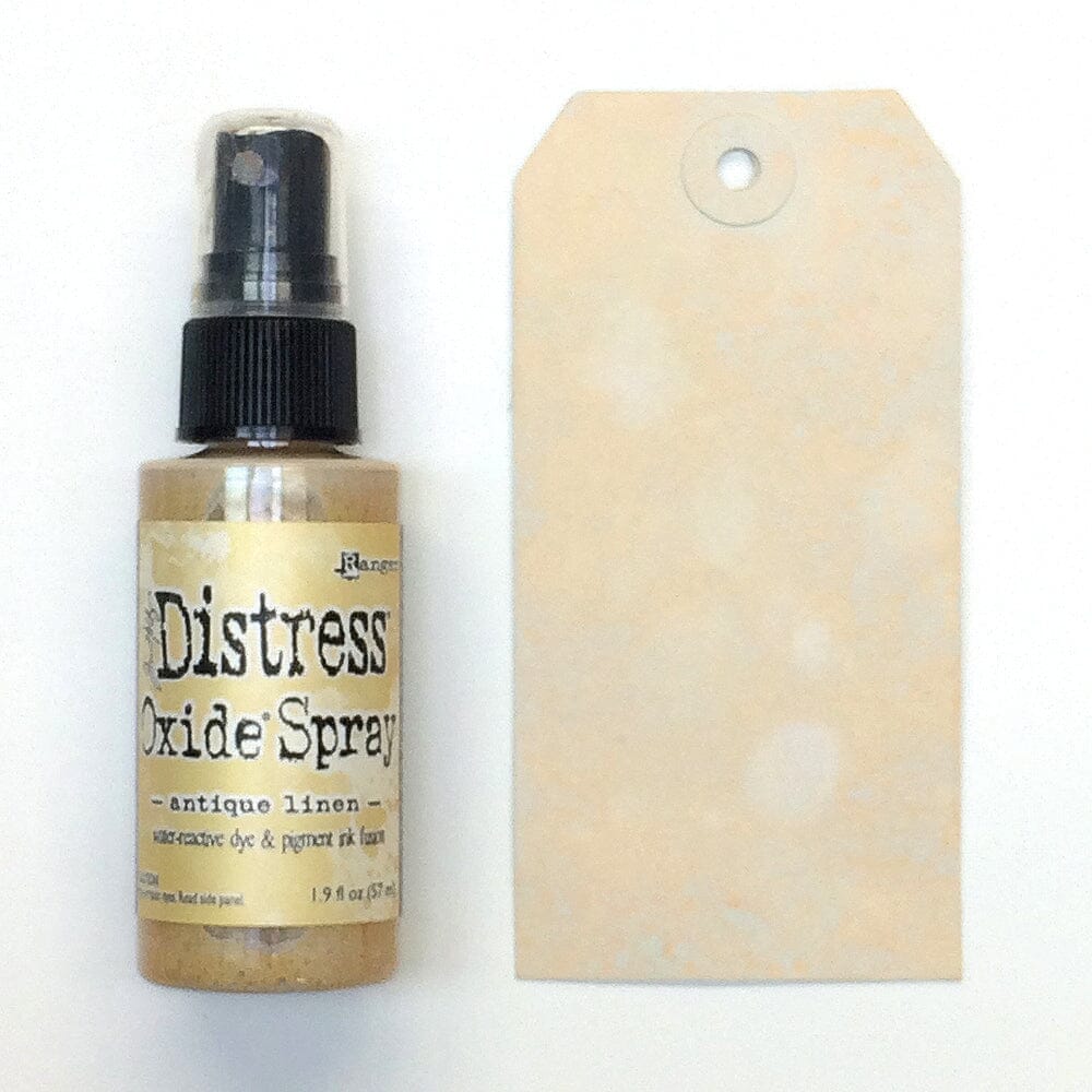 Tim Holtz Distress Oxide Spray 1.9 fl oz - Antique Linen - The Merri Artist - merriartist.com