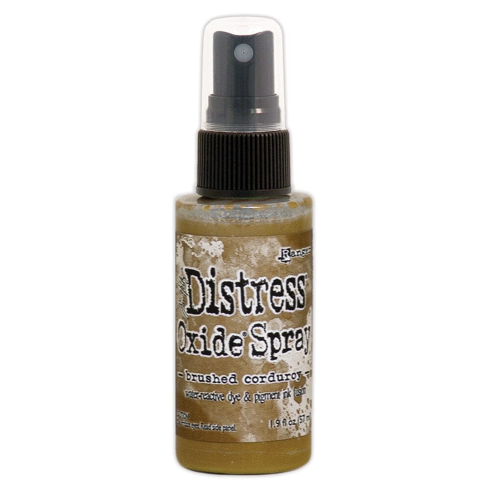 Tim Holtz Distress Oxide Spray 1.9 fl oz - Brushed Corduroy - The Merri Artist - merriartist.com