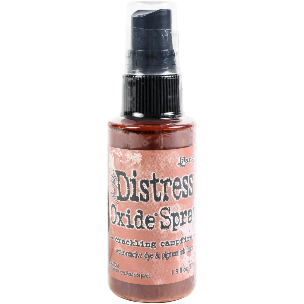 Tim Holtz Distress Oxide Spray 1.9 fl oz - Crackling Campfire - The Merri Artist - merriartist.com