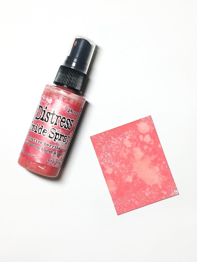 Tim Holtz Distress Oxide Spray 1.9 fl oz - Festive Berries - The Merri Artist - merriartist.com
