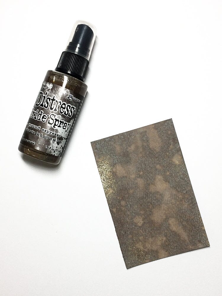 Tim Holtz Distress Oxide Spray 1.9 fl oz - Ground Espresso - The Merri Artist - merriartist.com