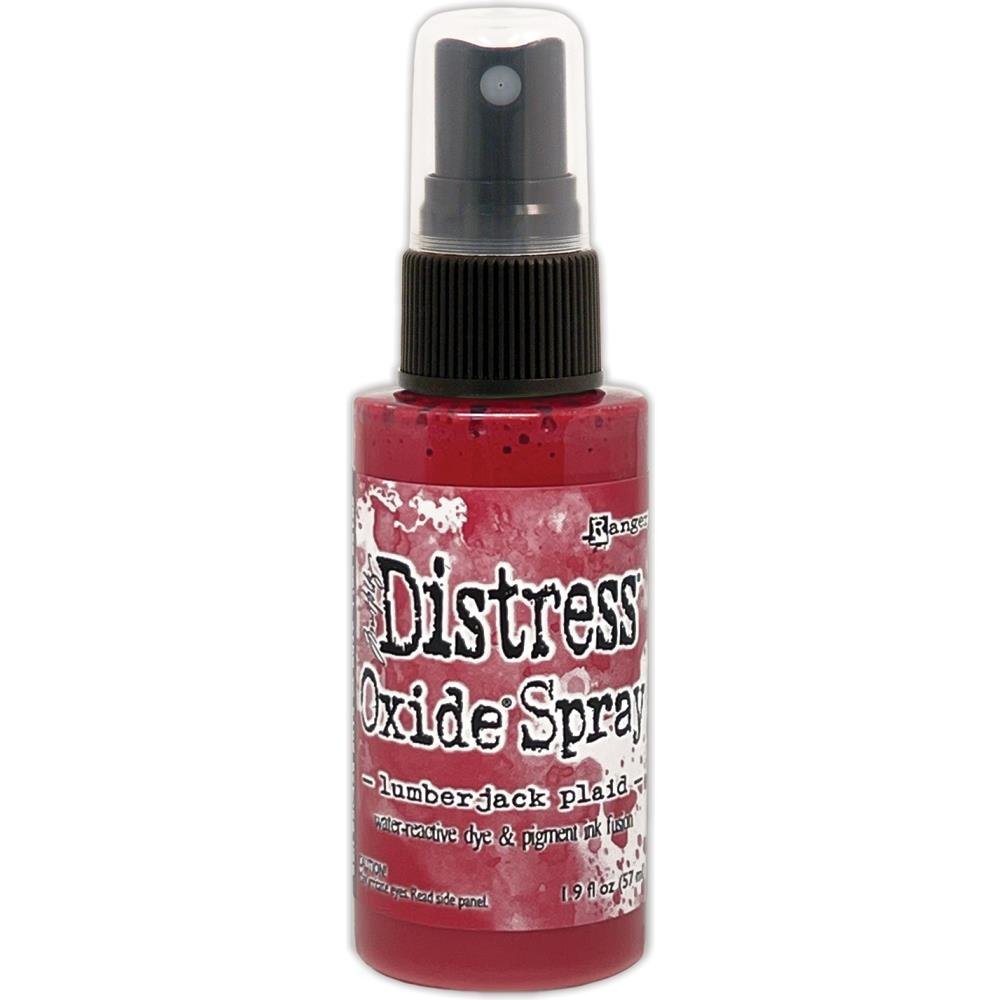 Tim Holtz Distress Oxide Spray 1.9 fl oz - Lumberjack Plaid - The Merri Artist - merriartist.com