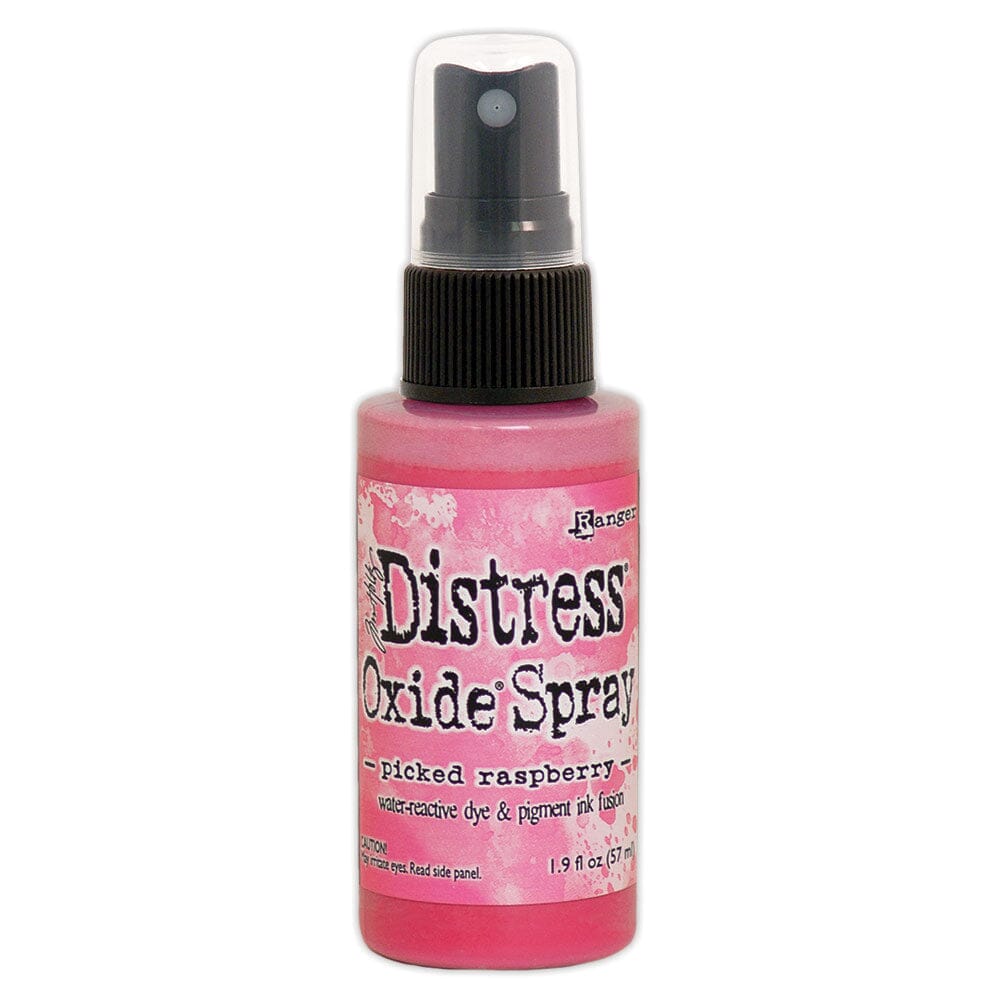 Tim Holtz Distress Oxide Spray 1.9 fl oz - Picked Raspberry - The Merri Artist - merriartist.com