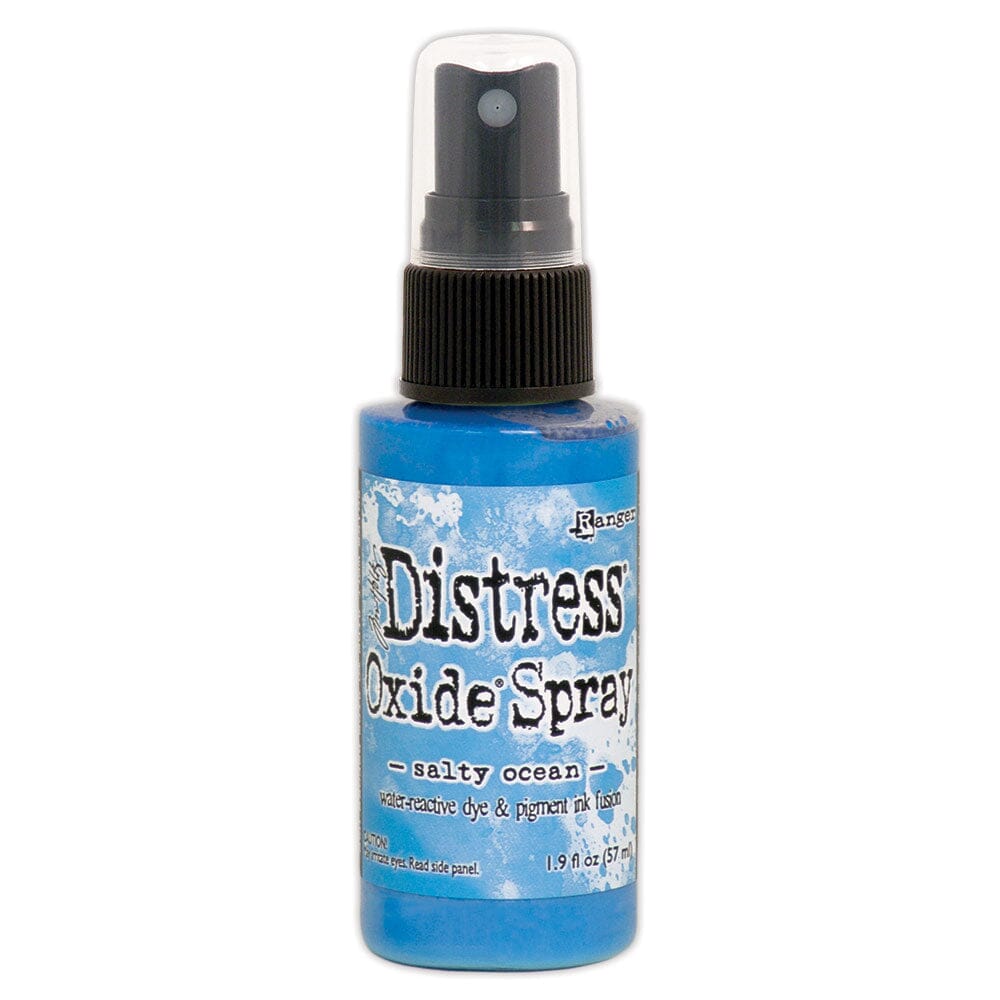 Tim Holtz Distress Oxide Spray 1.9 fl oz - Salty Ocean - The Merri Artist - merriartist.com