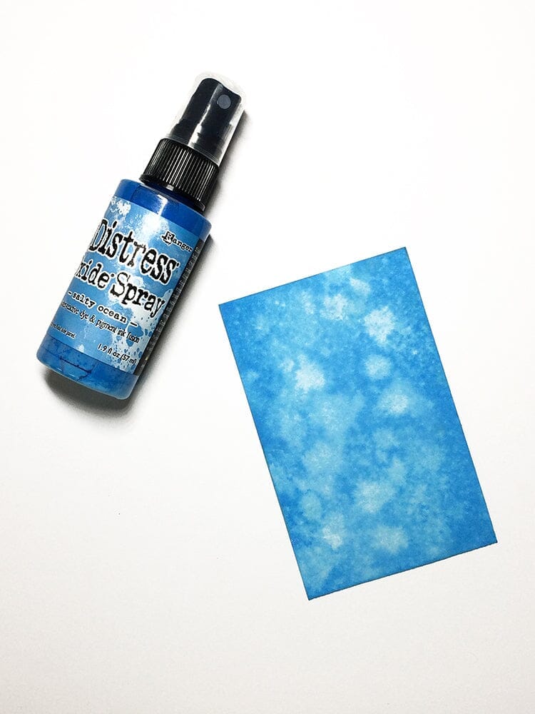 Tim Holtz Distress Oxide Spray 1.9 fl oz - Salty Ocean - The Merri Artist - merriartist.com