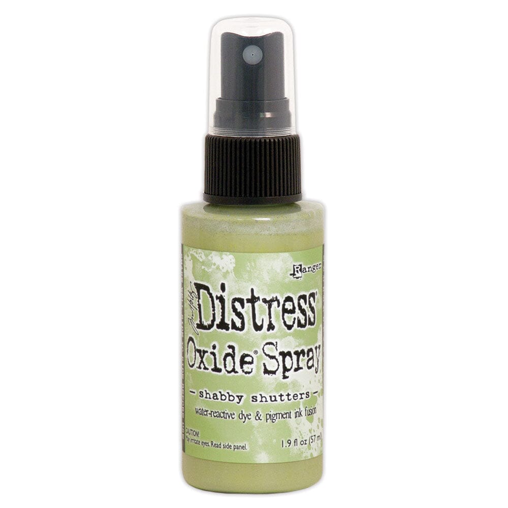 Tim Holtz Distress Oxide Spray 1.9 fl oz - Shabby Shutters - The Merri Artist - merriartist.com