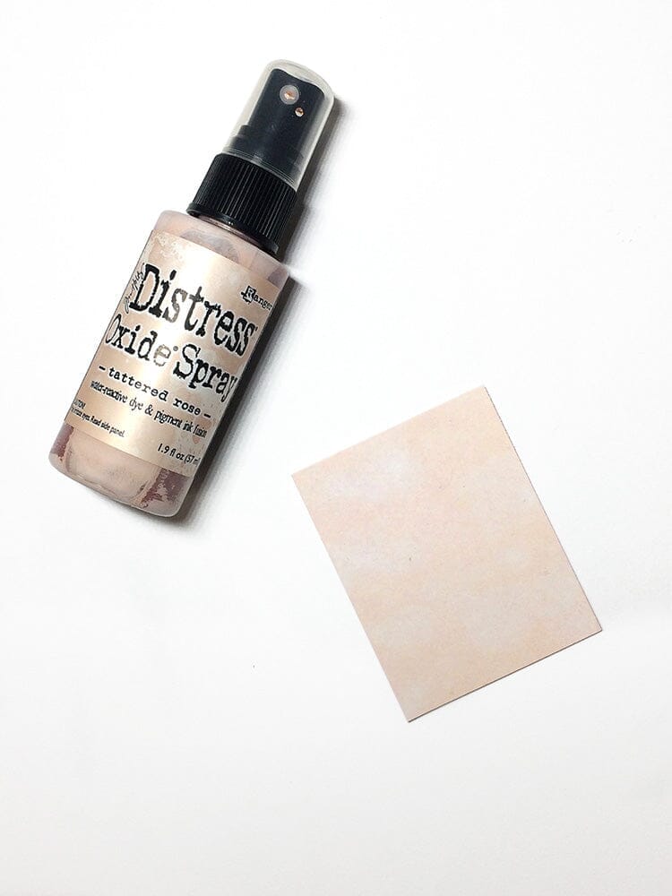 Tim Holtz Distress Oxide Spray 1.9 fl oz - Tattered Rose - The Merri Artist - merriartist.com
