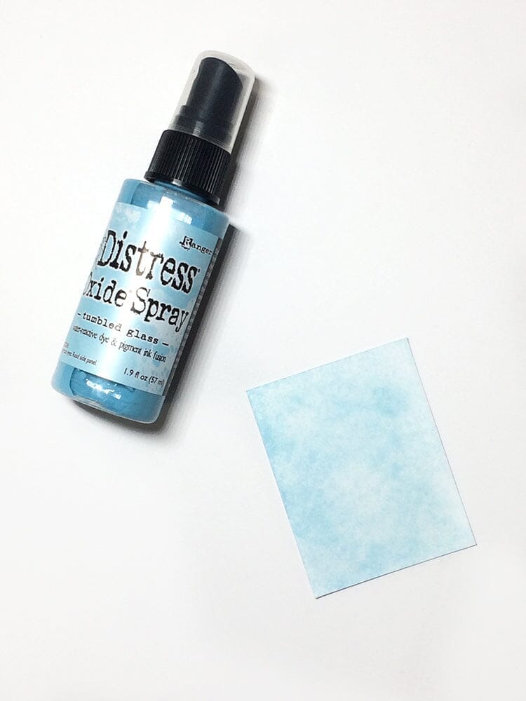 Tim Holtz Distress Oxide Spray 1.9 fl oz - Tumbled Glass - The Merri Artist - merriartist.com