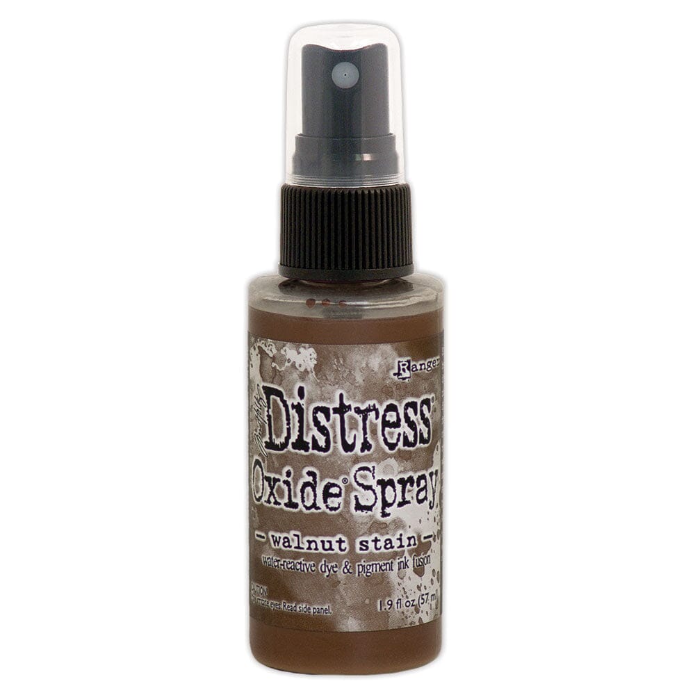 Tim Holtz Distress Oxide Spray 1.9 fl oz - Walnut Stain - The Merri Artist - merriartist.com