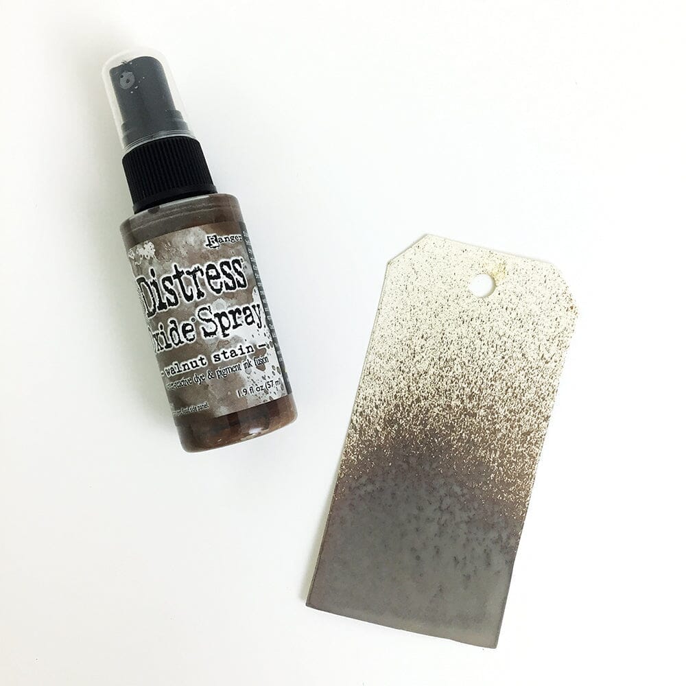 Tim Holtz Distress Oxide Spray 1.9 fl oz - Walnut Stain - The Merri Artist - merriartist.com