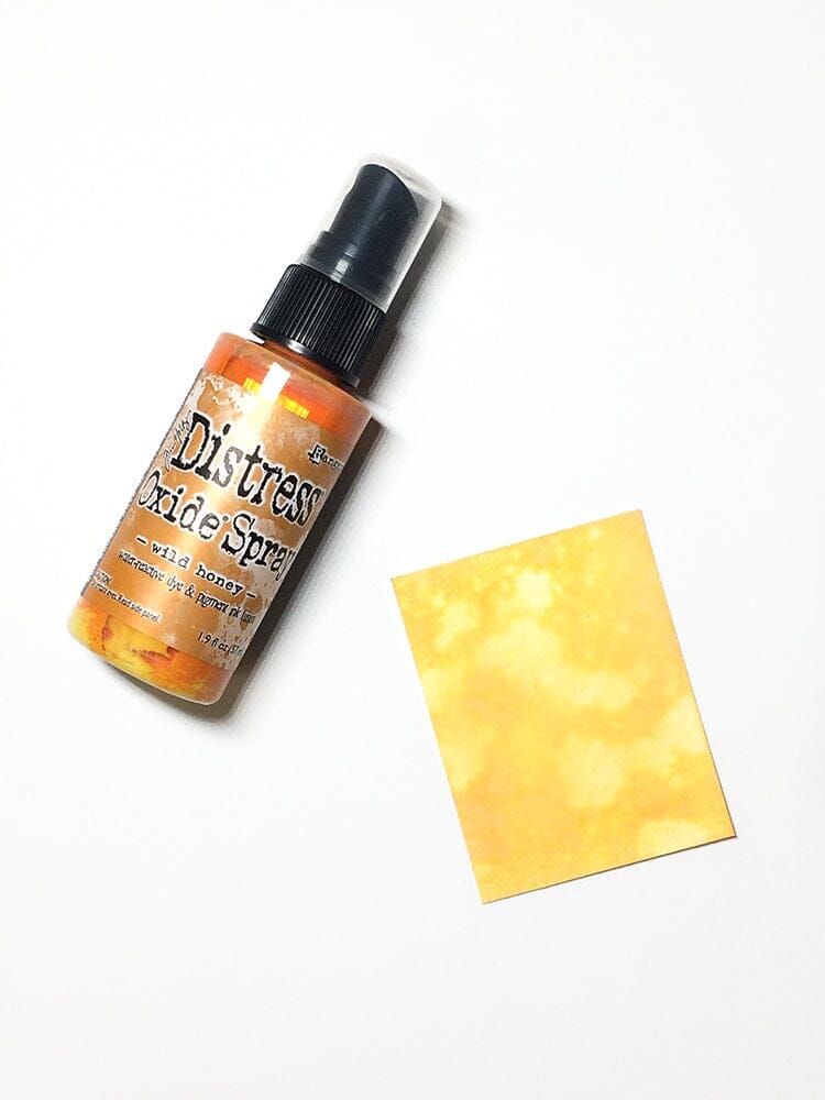 Tim Holtz Distress Oxide Spray 1.9 fl oz - Wild Honey - The Merri Artist - merriartist.com
