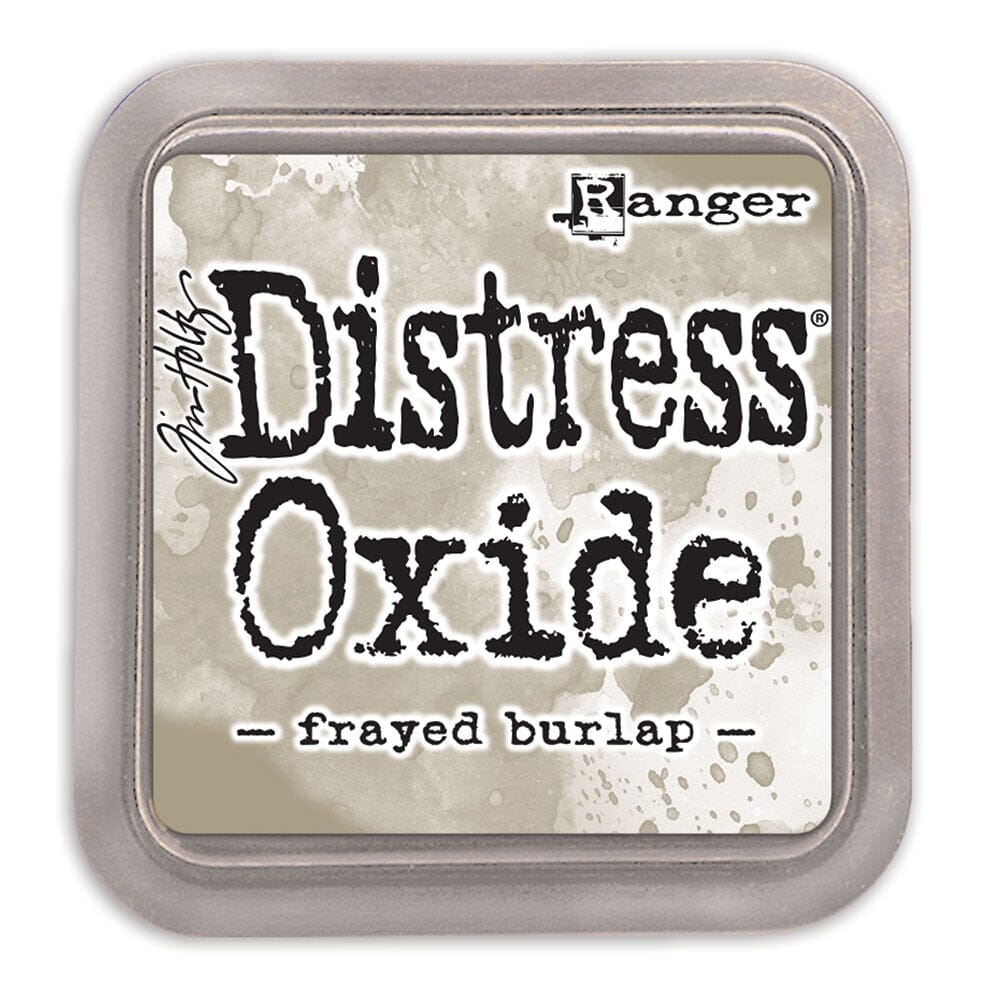 Tim Holtz Distress Oxide Stamp Pad - Frayed Burlap - The Merri Artist - merriartist.com
