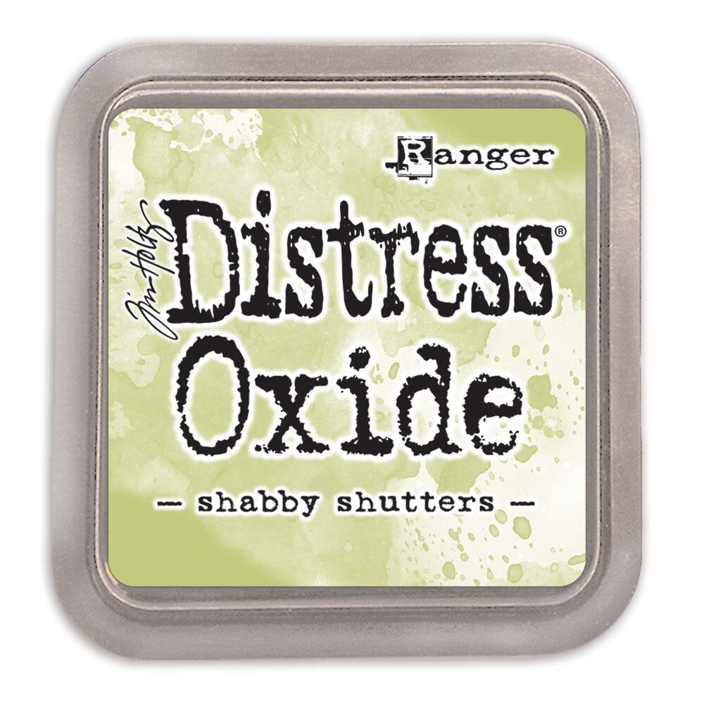 Tim Holtz Distress Oxide Stamp Pad - Shabby Shutters - The Merri Artist - merriartist.com