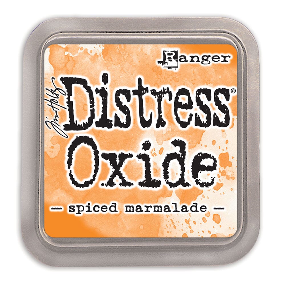 Tim Holtz Distress Oxide Stamp Pad - Spiced Marmalade - The Merri Artist - merriartist.com