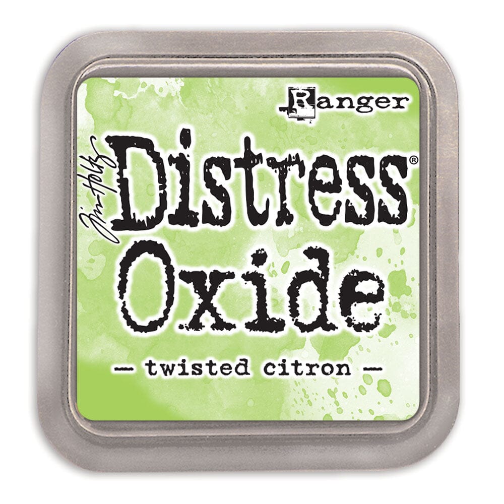 Tim Holtz Distress Oxide Stamp Pad - Twisted Citron - The Merri Artist - merriartist.com