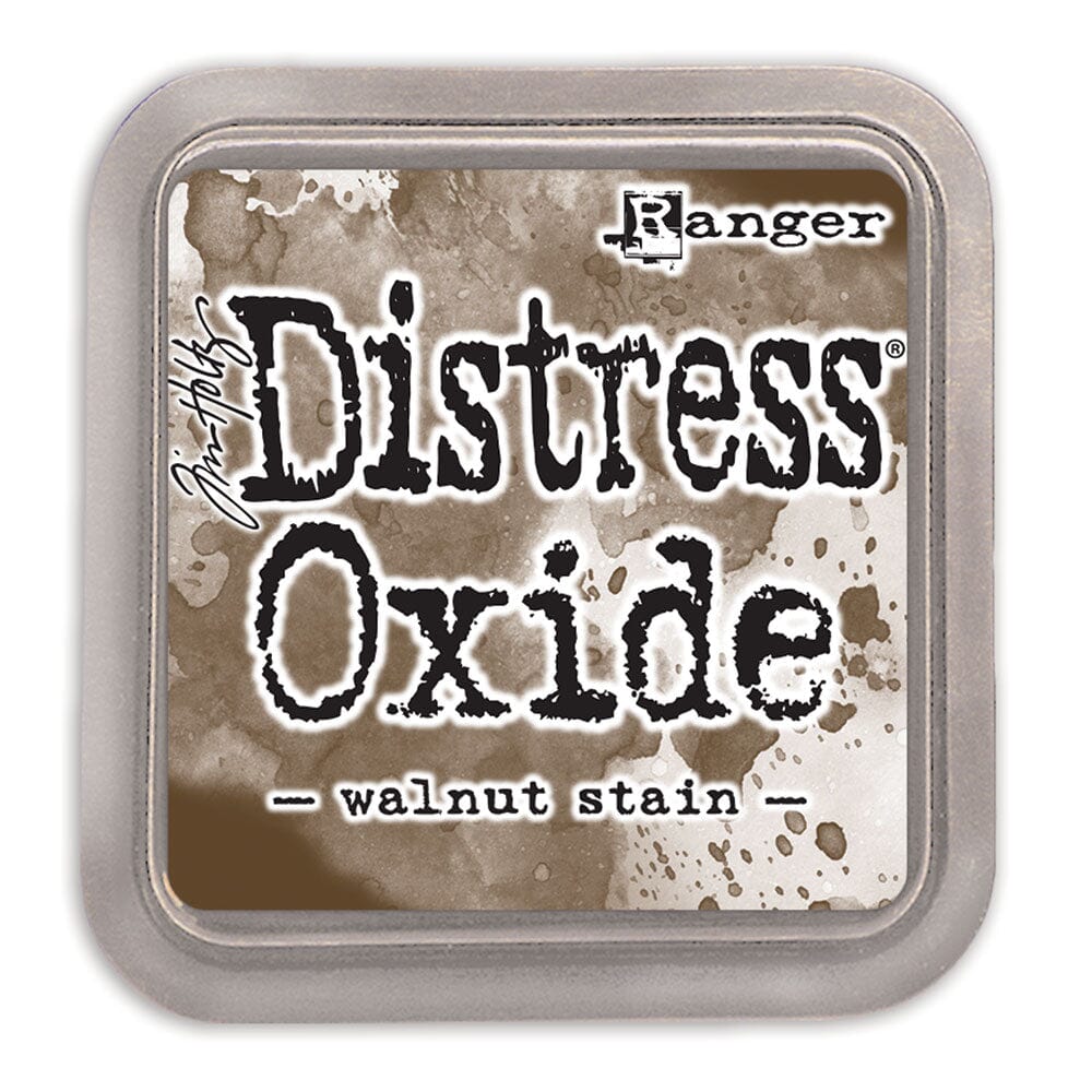 Tim Holtz Distress Oxide Stamp Pad - Walnut Stain - The Merri Artist - merriartist.com
