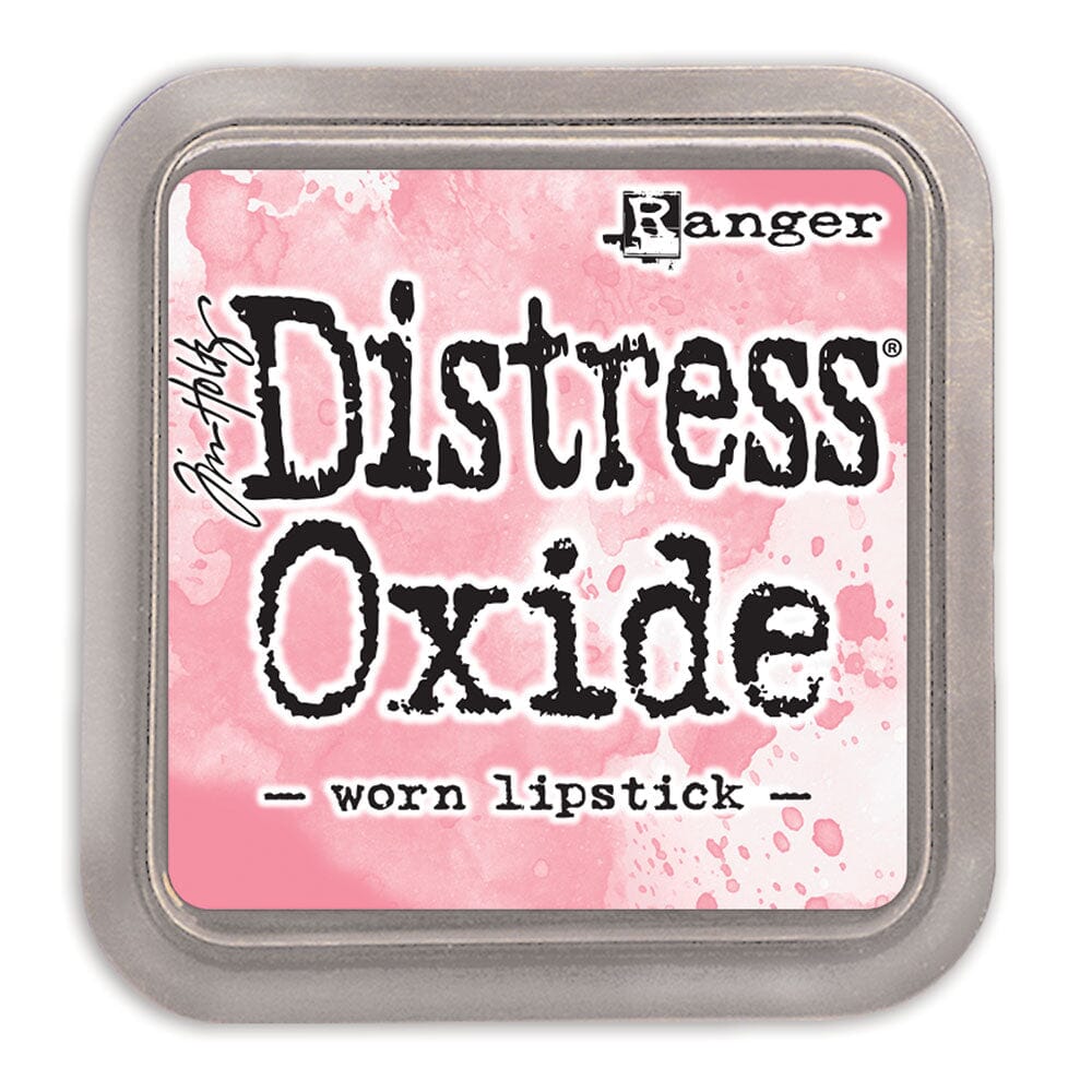 Tim Holtz Distress Oxide Stamp Pad - Worn Lipstick - The Merri Artist - merriartist.com