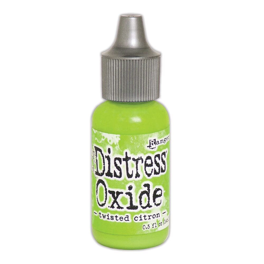 Tim Holtz Distress Oxides Reinker 0.5 fl. oz. - Twisted Citron - The Merri Artist - merriartist.com