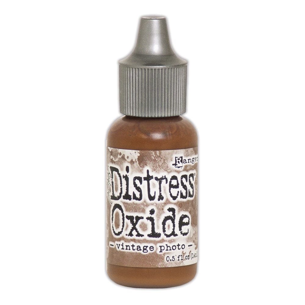 Tim Holtz Distress Oxides Reinker 0.5 fl. oz. - Vintage Photo - The Merri Artist - merriartist.com
