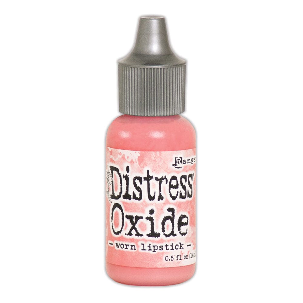 Tim Holtz Distress Oxides Reinker 0.5 fl. oz. - Worn Lipstick - The Merri Artist - merriartist.com