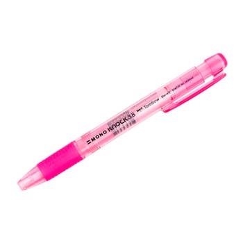 Tombow Mono Knock 3.8mm Mechanical Eraser Pencil - Pink - The Merri Artist - merriartist.com