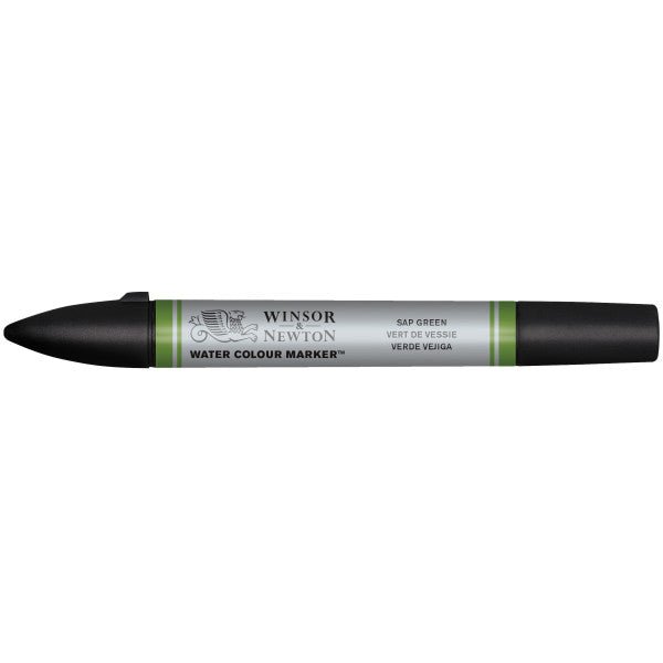 Winsor & Newton Watercolor Marker - Sap Green - The Merri Artist - merriartist.com