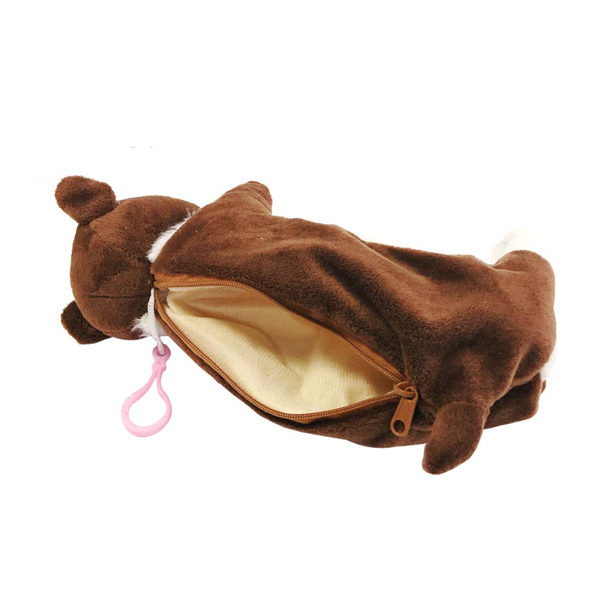 Wrapables.com - Wrapables Cute Puppy Pouch Plush Pencil Case - Beagle - The Merri Artist - merriartist.com