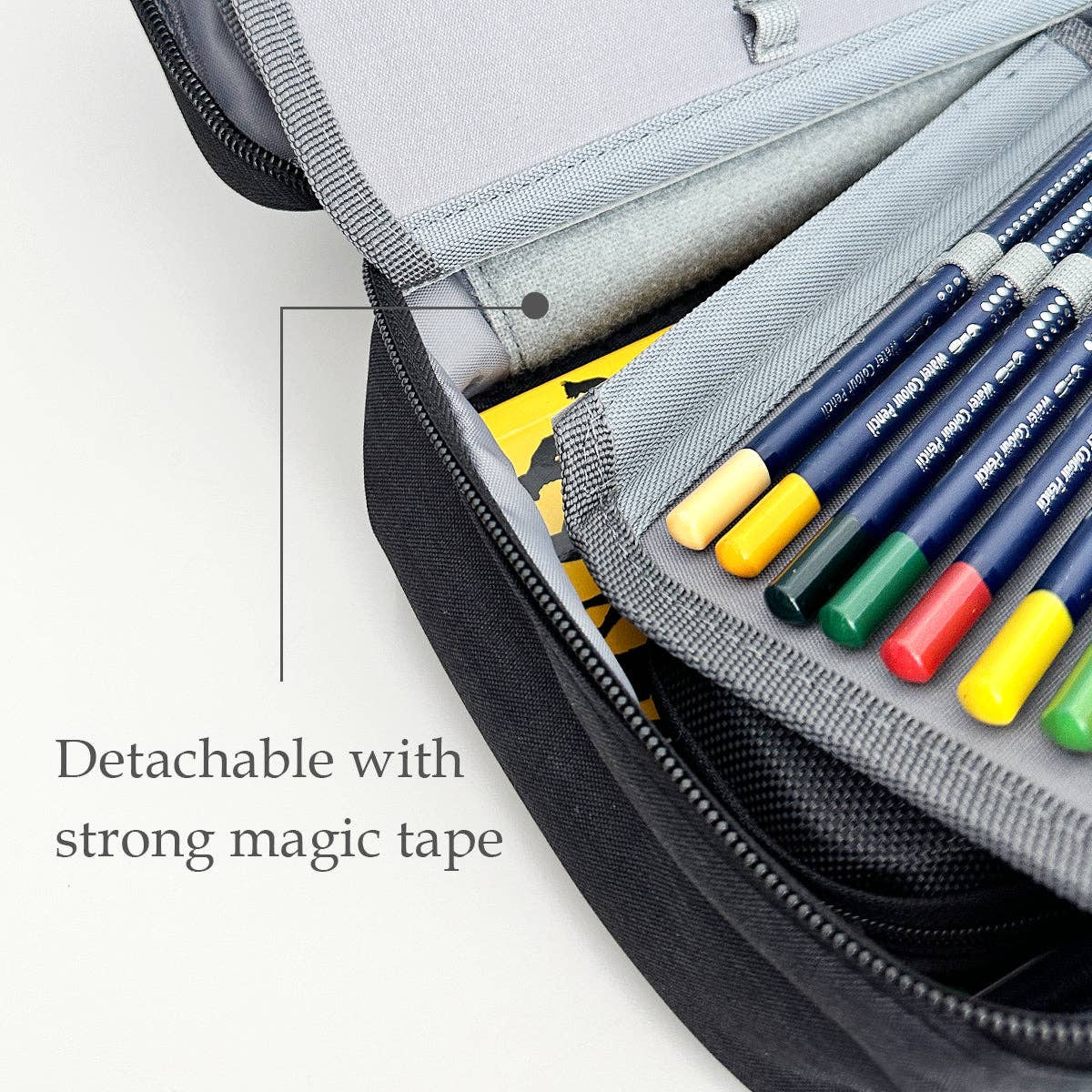 Wrapables.com - Wrapables Large Capacity 72 Slot Pencil Case - Lavender - The Merri Artist - merriartist.com