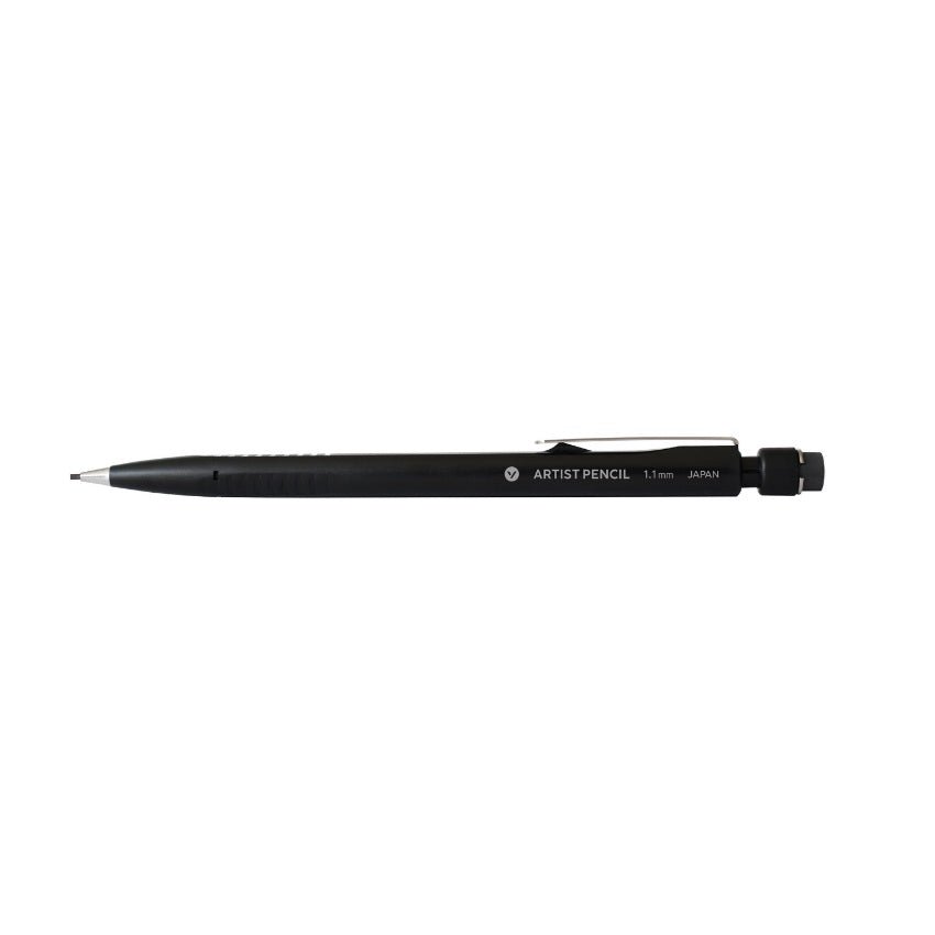 Yasutomo Artist Mechanical Pencil - 1.1 mm - Black - The Merri Artist - merriartist.com