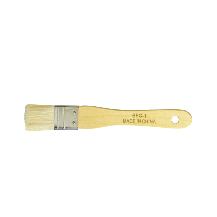 Yasutomo Brush Hake with Metal Ferrule Sheep Hair 1" wide - The Merri Artist - merriartist.com