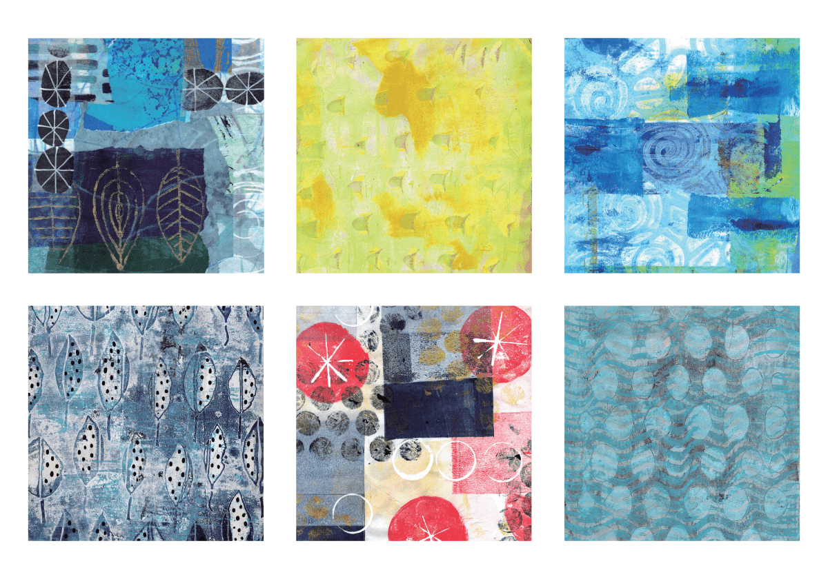 Yasutomo Origami Painted Paper Pot Pourri 6 Patterns 24 Sheets - The Merri Artist - merriartist.com
