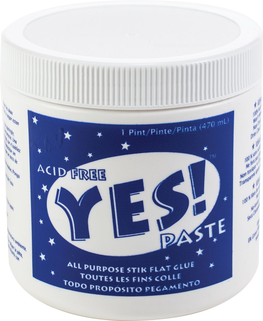 YES! Paste - All Purpose Stik Flat Glue 16 oz. - The Merri Artist - merriartist.com
