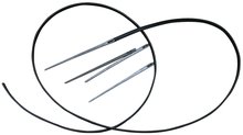 Realeather 2 Prong Leather Lacing Needles - 10 Pack