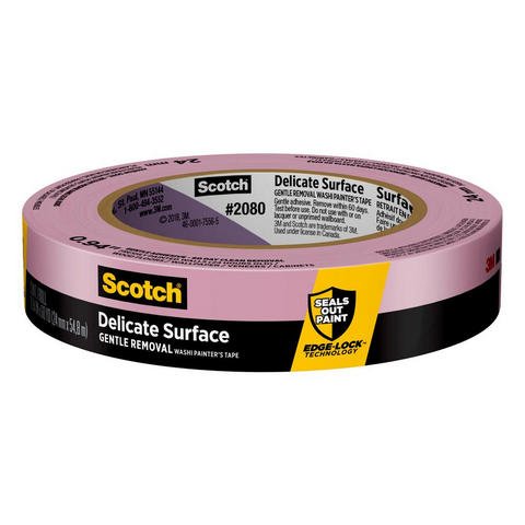 3M #2080 Delicate Surface Purple Masking Tape .94 inch x 60 yards