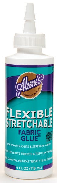 Aleene's Flexible Stretchable Fabric Glue 4oz - merriartist.com