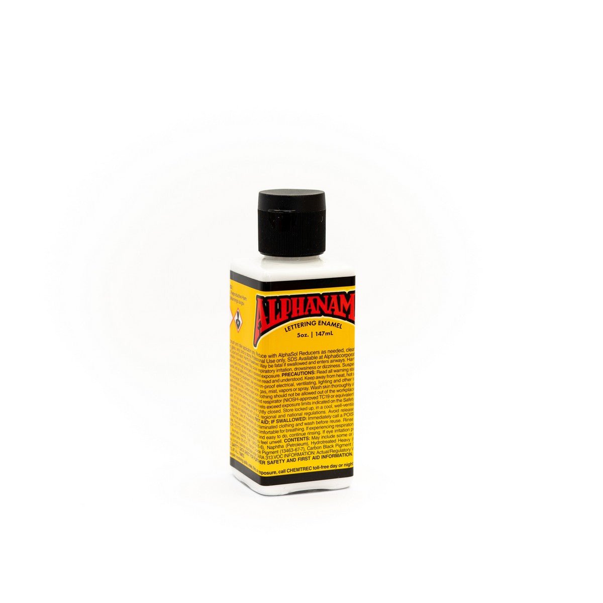 Alphanamel Lettering Enamel - 5 fl oz (147 ml) - Alpha White - merriartist.com