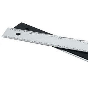 Aluminum Non-slip Straight-edge 12 inch - merriartist.com