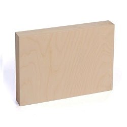 American Easel Cradled Birch Panel - 12x16 inch - 1 5/8 inch Deep - Natural - merriartist.com