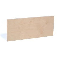 American Easel Cradled Birch Panel - 6x12 inch - 1 5/8 inch Deep - Natural - merriartist.com