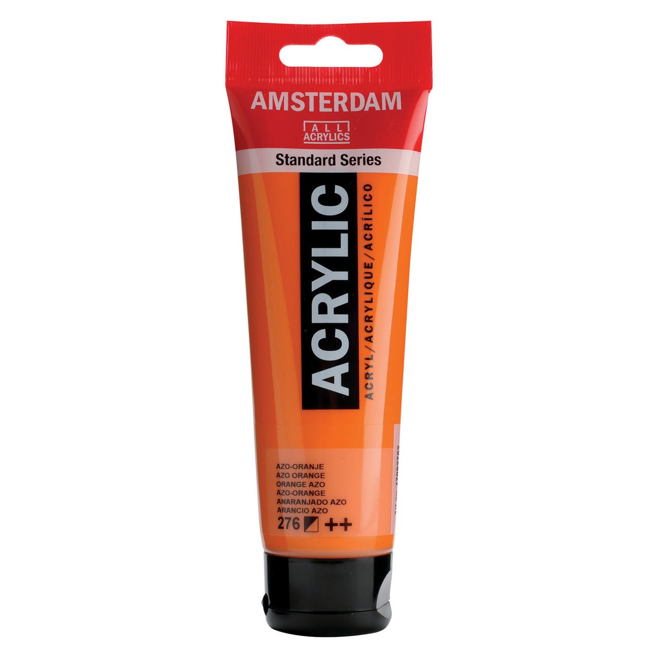 Amsterdam Standard Acrylic Paint 120ml Azo Orange - merriartist.com