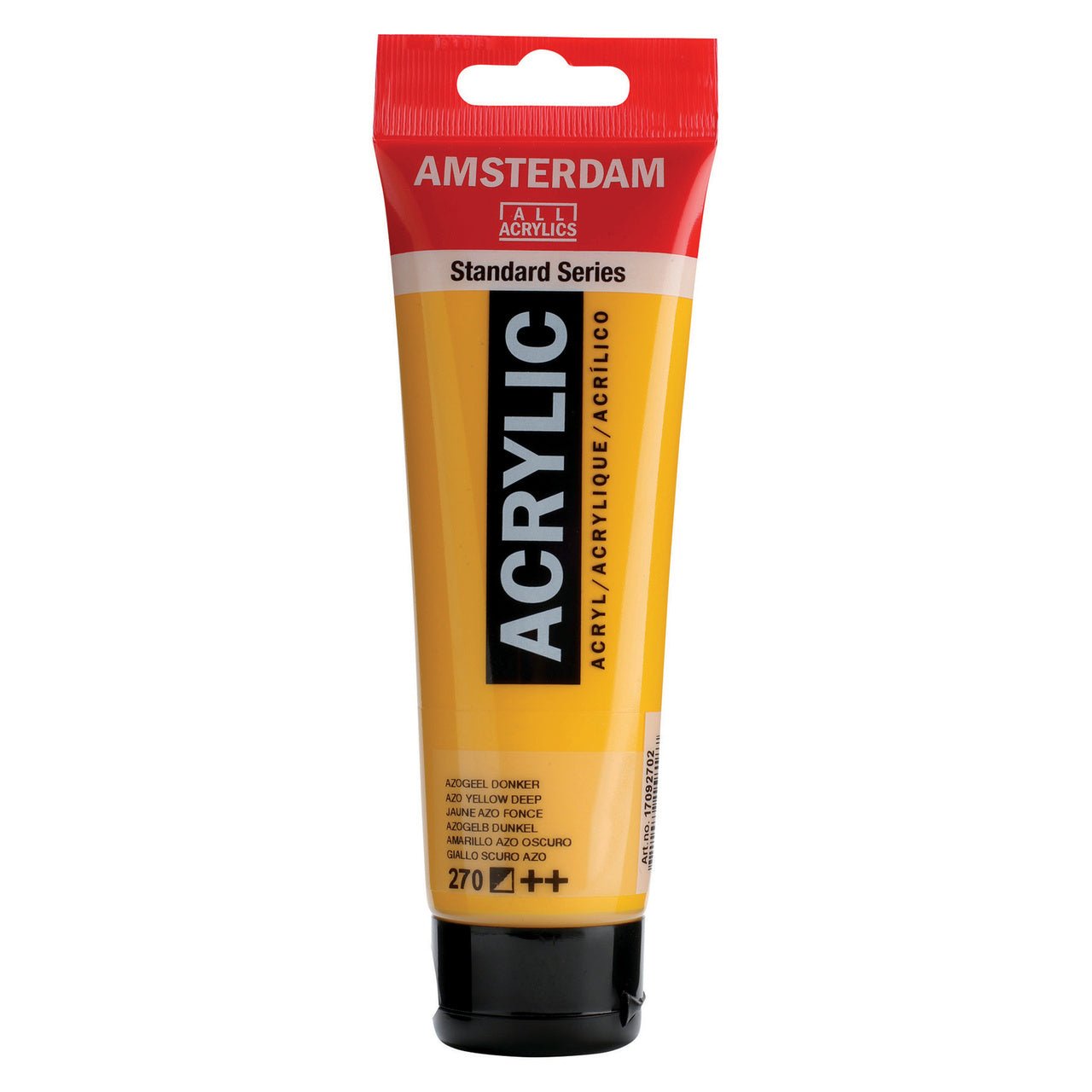 Amsterdam Standard Acrylic Paint 120ml Azo Yellow Deep - merriartist.com