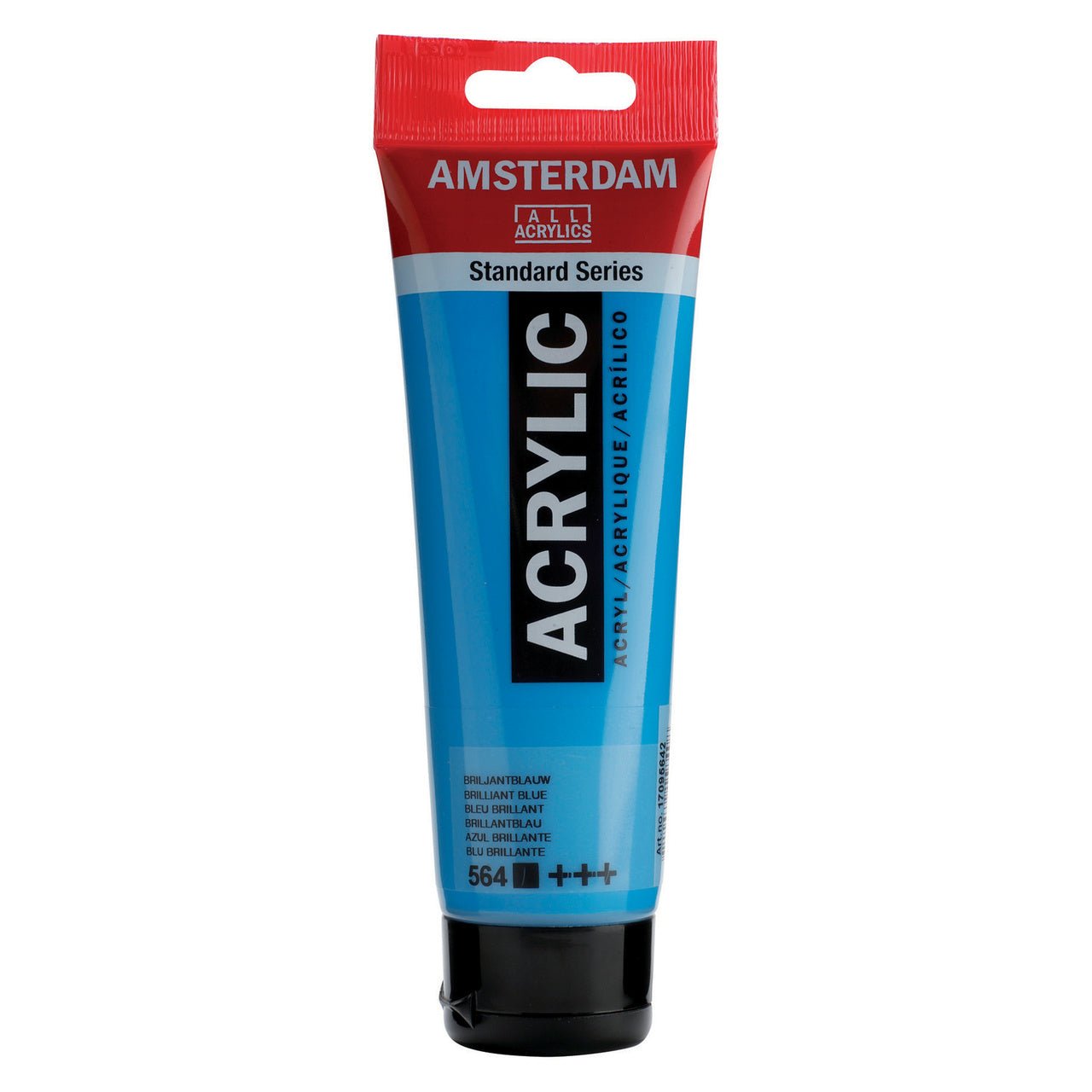 Amsterdam Standard Acrylic Paint 120ml Brilliant Blue - merriartist.com