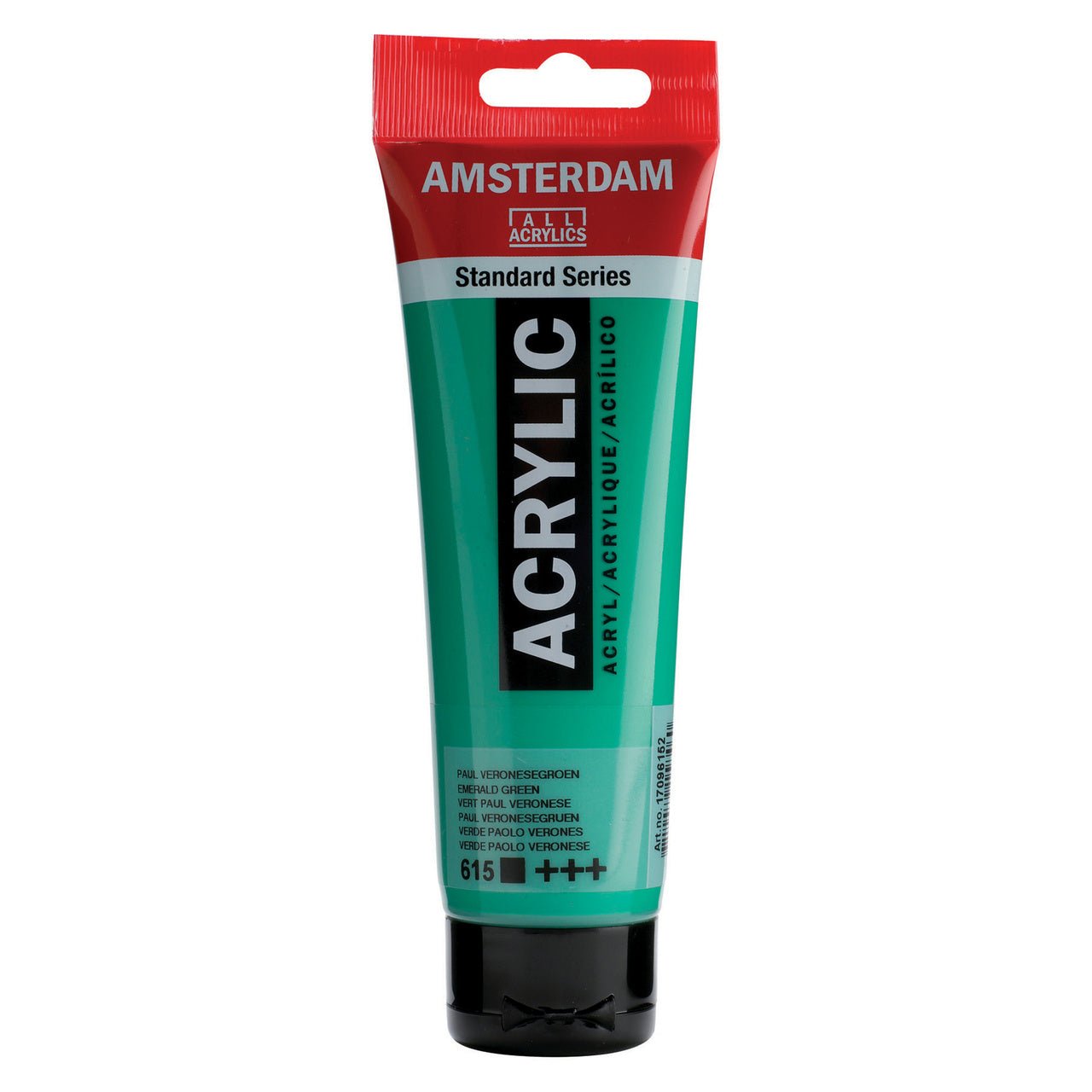 Amsterdam Standard Acrylic Paint 120ml Emerald Green - merriartist.com