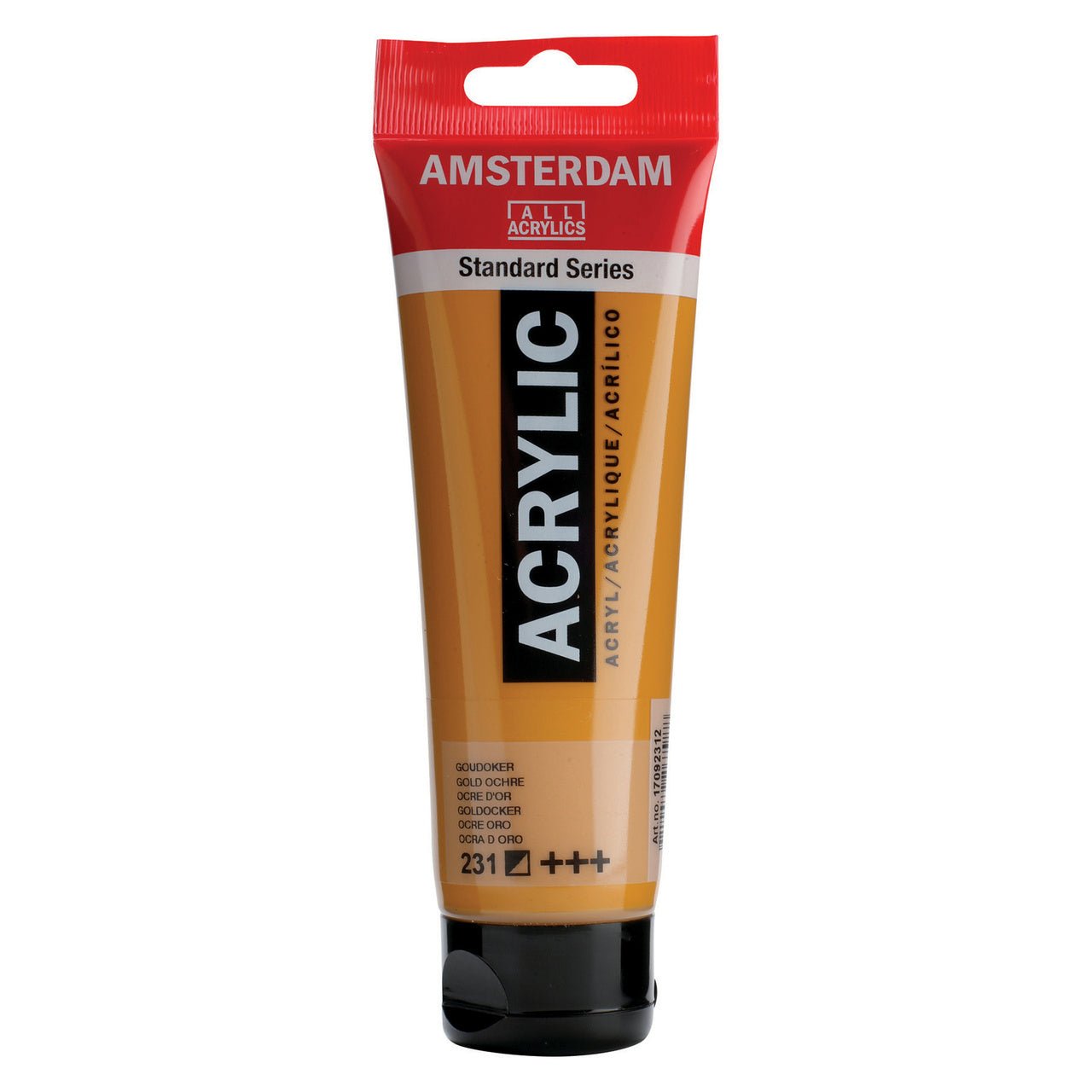 Amsterdam Standard Acrylic Paint 120ml Gold Ochre - merriartist.com