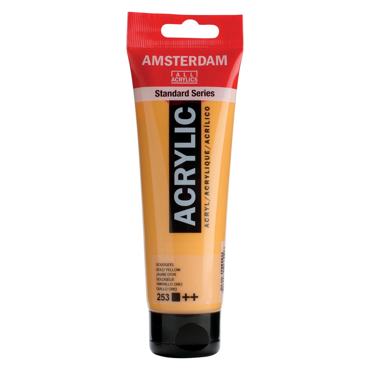 Amsterdam Standard Acrylic Paint 120ml Gold Yellow - merriartist.com