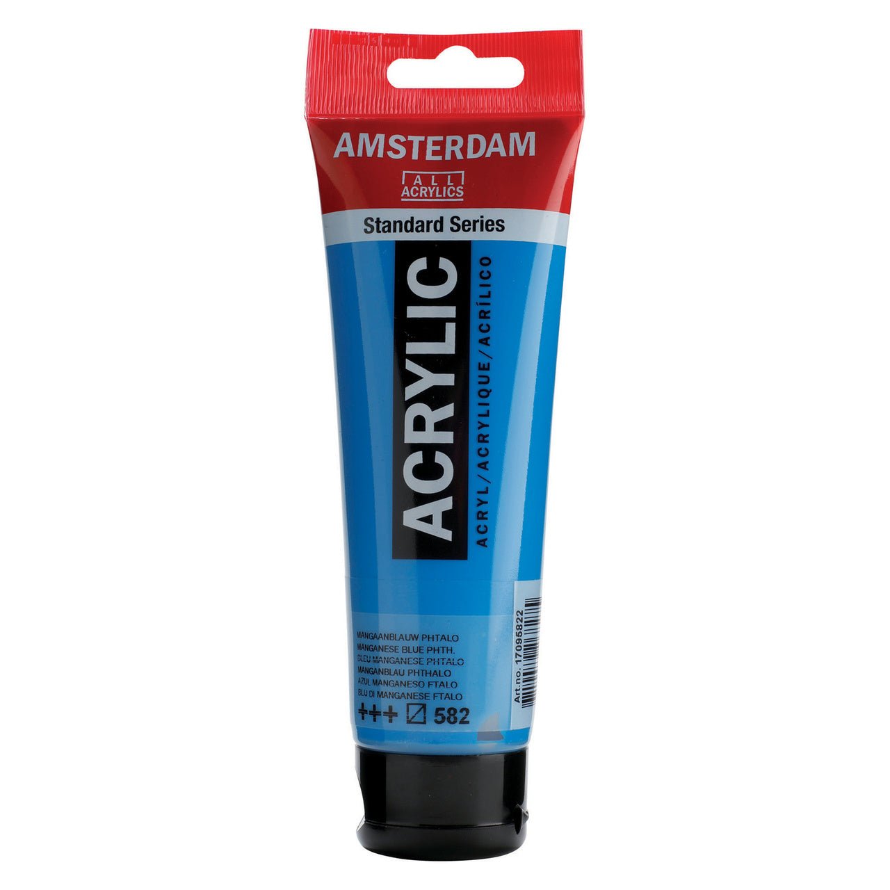 Amsterdam Standard Acrylic Paint 120ml Manganese Blue Phthalo - merriartist.com