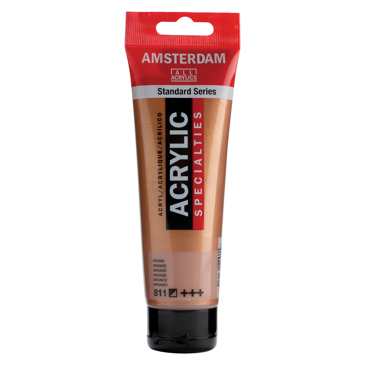 Amsterdam Standard Acrylic Paint 120ml Metallic Bronze - merriartist.com