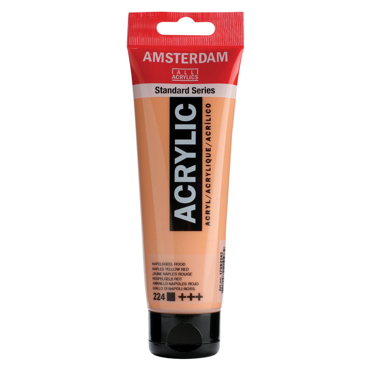 Amsterdam Standard Acrylic Paint 120ml Naples Yellow Red - merriartist.com