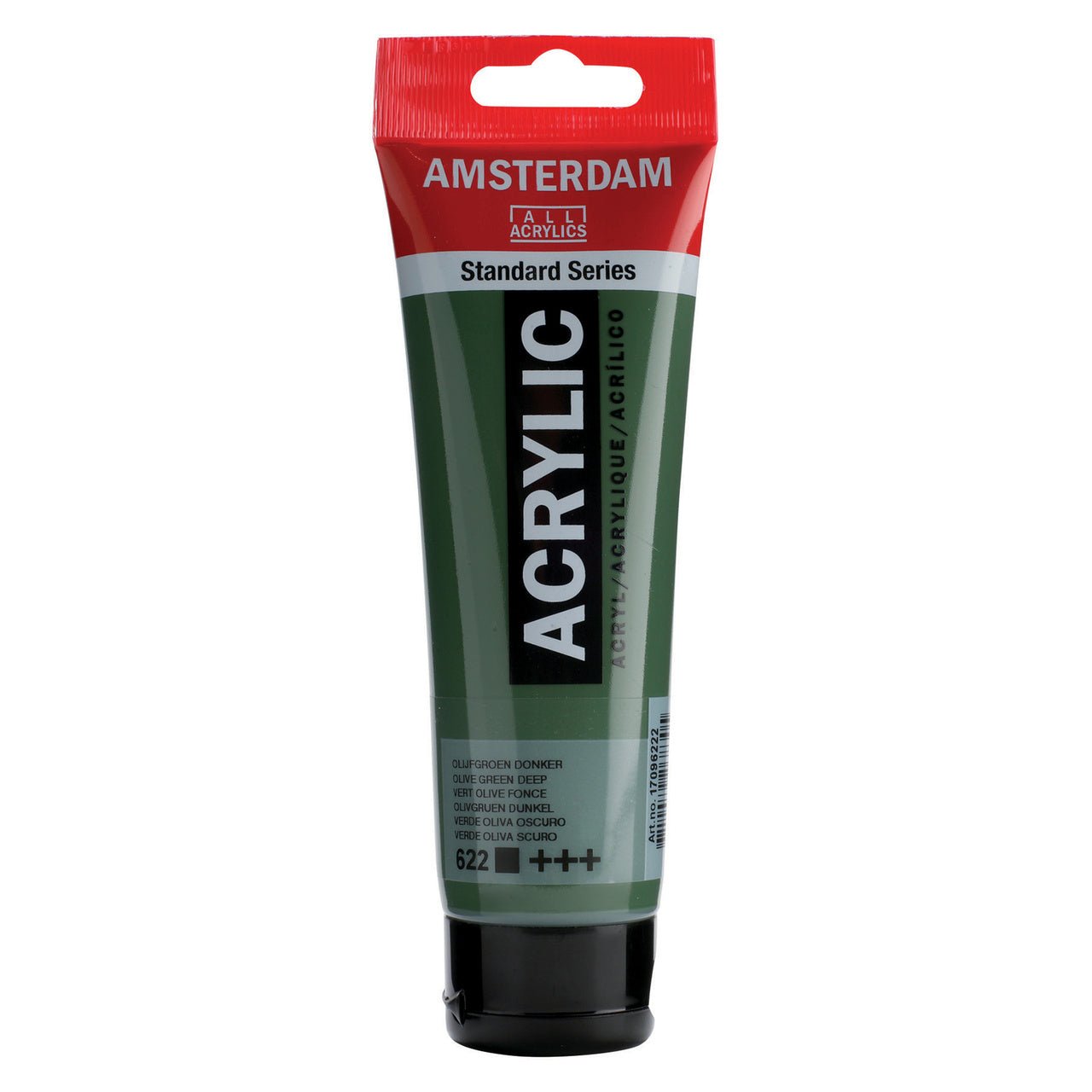 Amsterdam Standard Acrylic Paint 120ml Olive Green Deep - merriartist.com